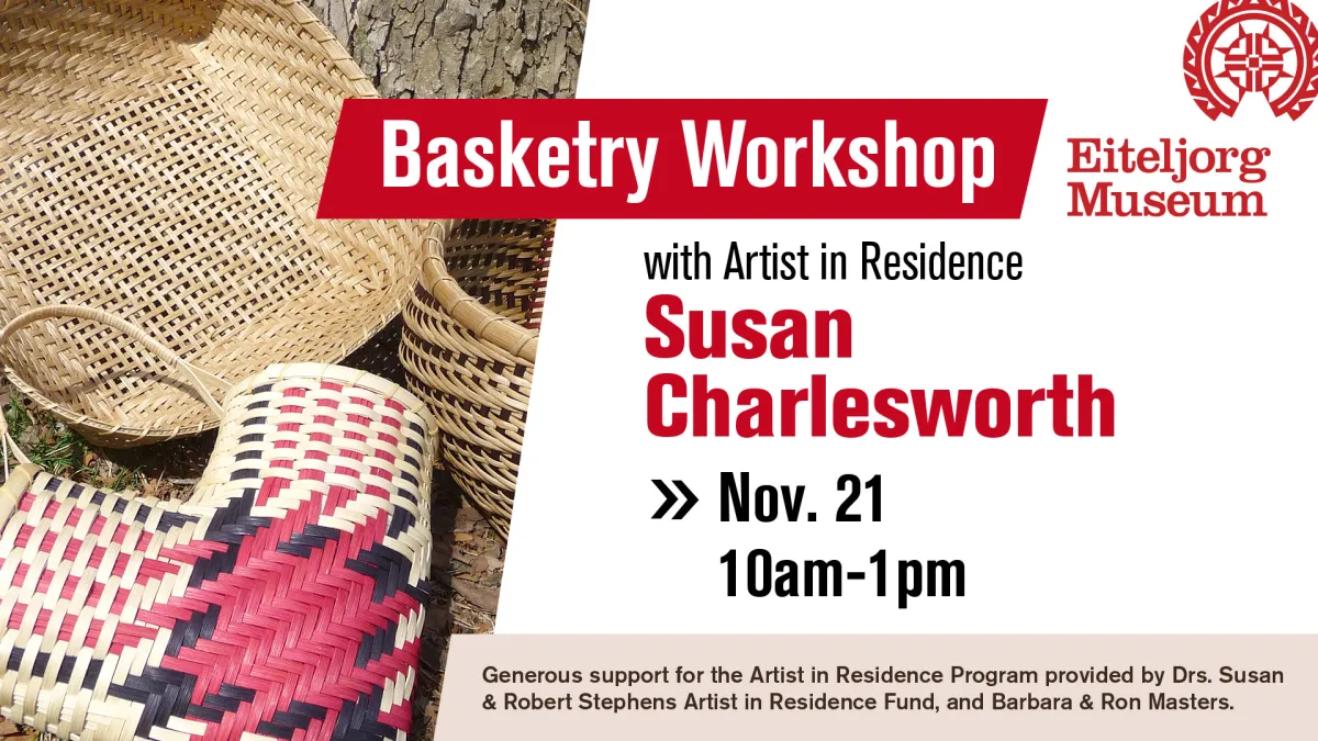Artist in Residence: Basketry Workshop with Susan Locke Charlesworth